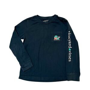 Vineyard Vines Leprechaun Whale St Patrick’s Day Tee Size 6